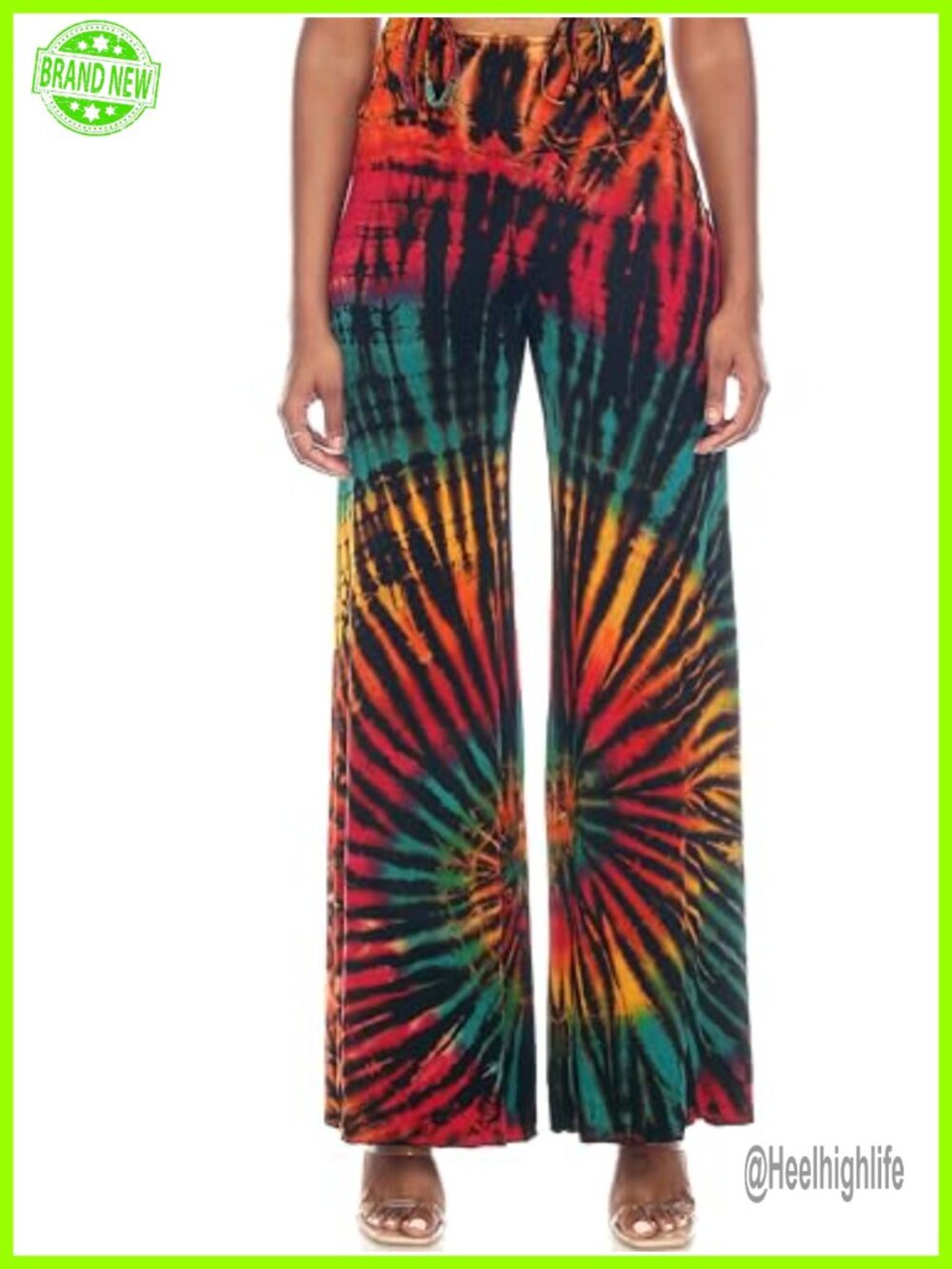 Boho Palazzo Pants Wide Leg Yoga Jogger Travel Pants